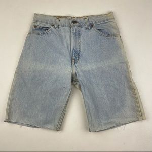 Vintage Levi’s 550 High Waist Wedgie Jean Shorts